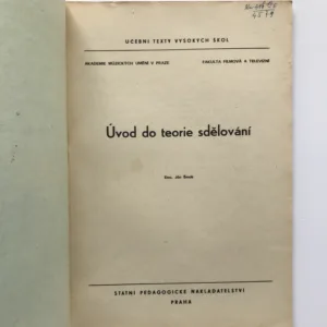 Úvod do teorie sdělování, Ján Šmok