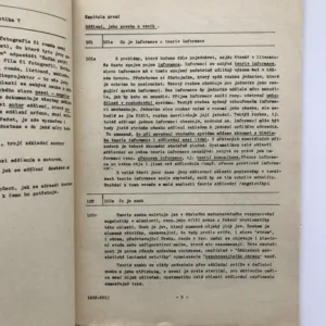 Úvod do teorie sdělování, Ján Šmok