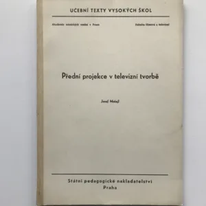 Přední projekce v televizní tvorbě, Josef Motejl