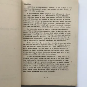 Přední projekce v televizní tvorbě, Josef Motejl