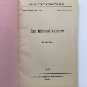 Řeč filmové kamery, Ludvík Baran