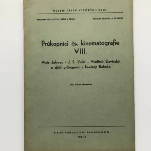 Průkopníci čs. kinematografie VIII. (Alois Jalovec, J. S. Kolár, Vladimír Slavínský a další průkopníci z kavárny Rokoko), Václav Wasserman
