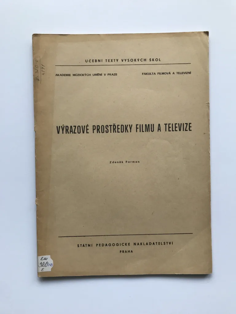 Výrazové prostředky filmu a televize, Zdeněk Forman