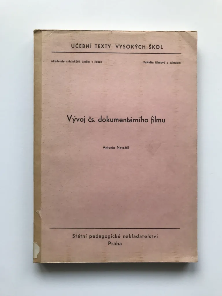 Vývoj čs. dokumentárního filmu, Antonín Navrátil