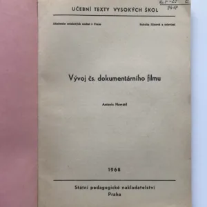 Vývoj čs. dokumentárního filmu, Antonín Navrátil