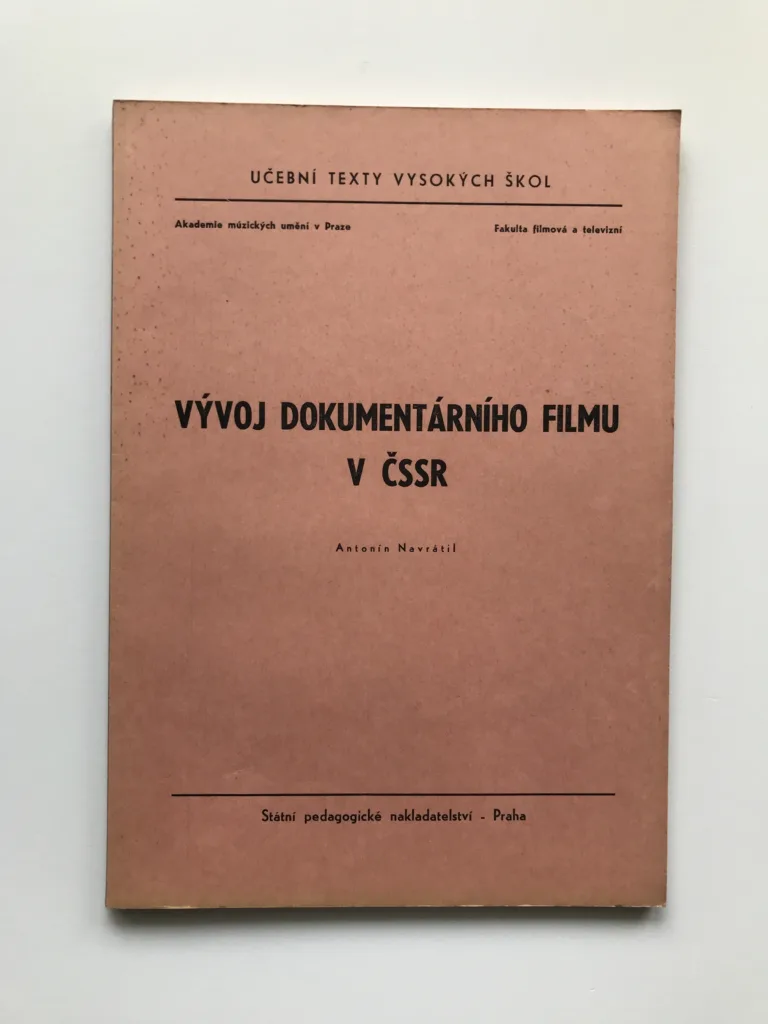 Vývoj dokumentárního filmu v ČSSR, Antonín Navrátil