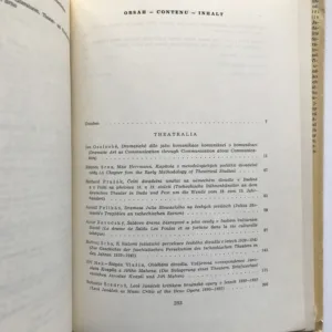 Otázky divadla a filmu 1 (Theatralia et cinematographica), Artur Závodský