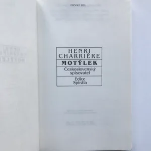 Motýlek 1-2, Henri Charriére