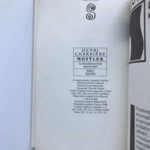 Motýlek 1-2, Henri Charriére