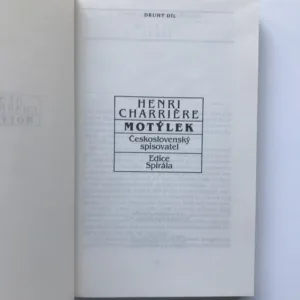 Motýlek 1-2, Henri Charriére