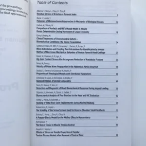 Human Biomechanics 2010, Proceedings, Lukáš Čapek, kolektiv autorů