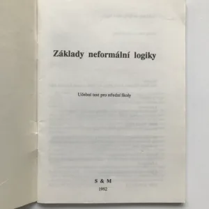Základy neformální logiky, Miroslav Jauris, Zdeněk Zastávka