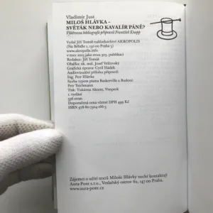 Miloš Hlávka – světák nebo kavalír páně?, Vladimír Just