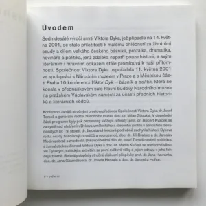 Básník a politik (Sborník k sedmdesátému výročí úmrtí Viktora Dyka)