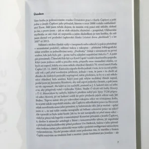 Uklizený stůl aneb moje druhá knížka o Karlu Čapkovi, Jiří Opelík
