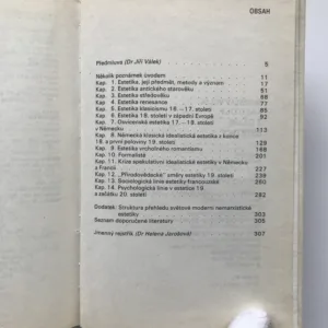 Kapitoly z dějin estetiky 1 (Od antiky k počátku XX. století), Jaroslav Volek