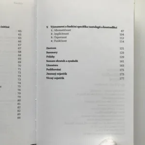 Tautologie a kontradikce v češtině, Jana Bílková