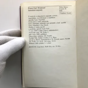 Literární nájezdy, F. C. Weiskopf