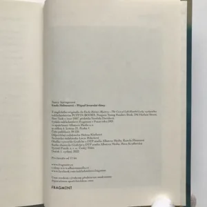 Enola Holmesová – Případ levoruké dámy, Nany Springerová