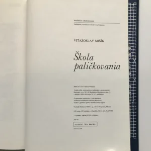 Škola paličkovania, Víťazoslav Mišík