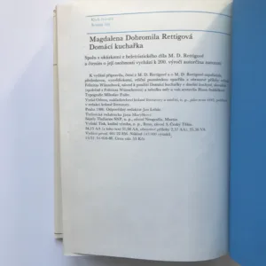 Domácí kuchařka, Magdalena Dobromila Rettigová