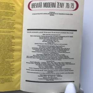 Breviář moderní ženy 78/79, Věra Hrubá