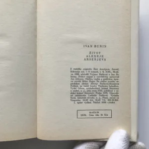 Život Alexeje Arseňjeva, Ivan Bunin