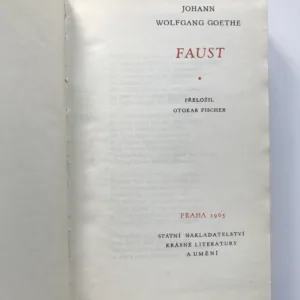 Faust, Johann Wolfgang Goethe