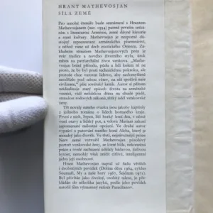 Síla země, Hrant Mathevosjan
