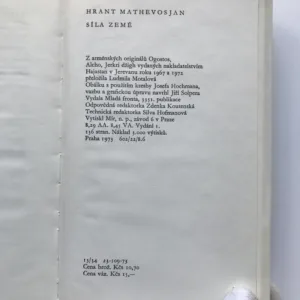 Síla země, Hrant Mathevosjan