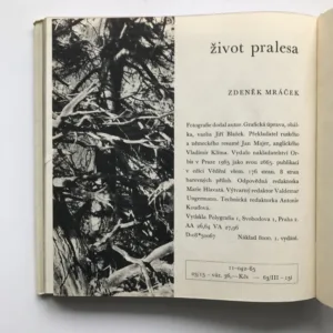 Život pralesa, Zdeněk Mráček