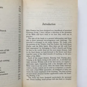 Bible Promises (Outline for Christian living), Martin Manser