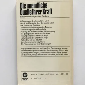 Die unendliche Quelle Ihrer Kraft (Ein Schlüsselbuch positiven Denkens), Joseph Murphy