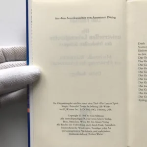 Die universellen Lebensgesetze des friedvollen Kriegers, Dan Millman