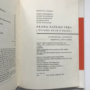 Praha našeho věku (architektura, sochařství, malířství, užité umění), Emanuel Poche