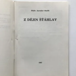 750 let Šťáhlav, Jaroslav Batěk