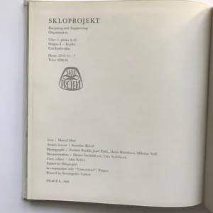 Skloprojekt (Designing and Engineering Organization), Marcel Deyl