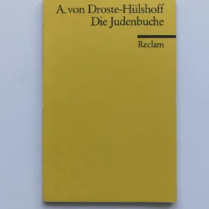 Die Judenbuche, Annette von Droste-Hülshof