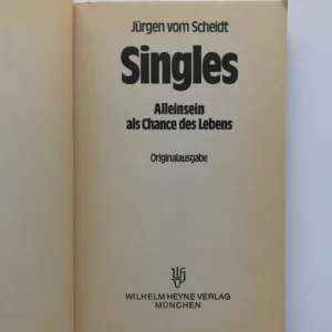 Singles (Alleinsein als Chance des Lebens), Jürgen vom Scheidt