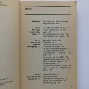 Singles (Alleinsein als Chance des Lebens), Jürgen vom Scheidt