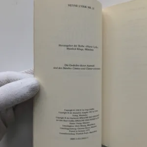 Berufung zum Sein (Ausgewählte Gedichte), Jorge Guillén