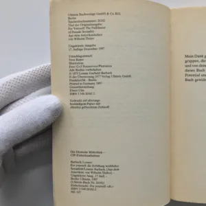 For Yourself (Die Erfüllung weiblicher Sexualität), Lonnie Barbach