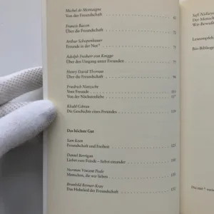 Freundschaft (Freunde schaffen und behalten), Hans Christian Meiser