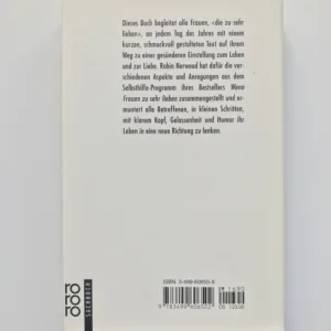 Meditationen für Frauen, die zu sehr lieben, Robin Norwood