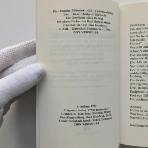 Quälgeist Eifersucht (Die Geschichte einer Heilung), Hanne Baar