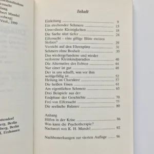 Quälgeist Eifersucht (Die Geschichte einer Heilung), Hanne Baar