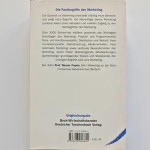 Marketing-Lexicon, Werner Pepels
