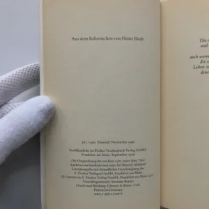 Brief an ein nie geborenes Kind, Oriana Fallaci,