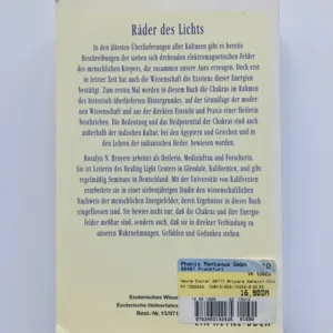 Das Geheimnis der Chakras (Unsere Licht- und Energiezentren), Rosalyn L. Bruyere