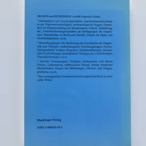 Frauen und Depression (Risikofaktoren und Behandlungsfragen), Ellen McGrath, Gwendolyn Puryear Keita, Bonnie R. Strickland, Nancy Felipe Russo